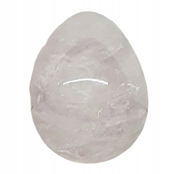 Rose quartz egg