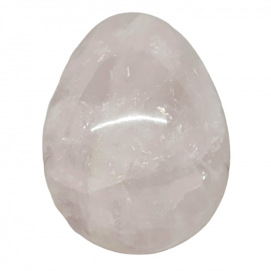 Rose quartz egg