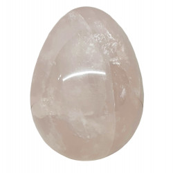 Rose quartz egg