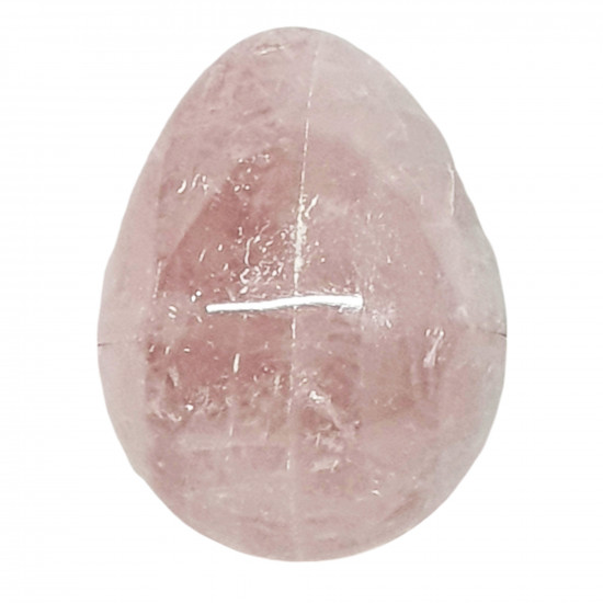 Rose quartz egg