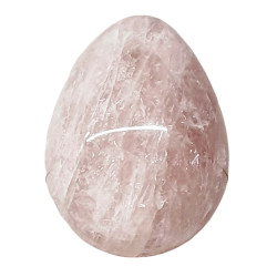 Rose quartz egg