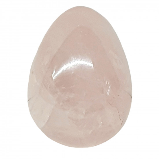 Rose quartz egg
