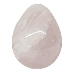 Rose quartz egg