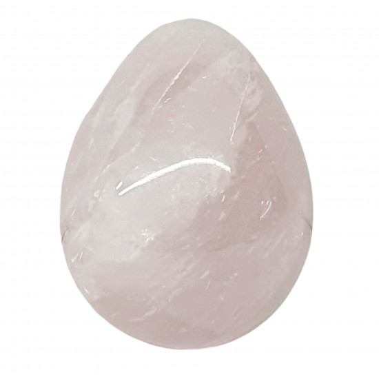 Rose quartz egg