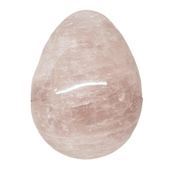 Rose quartz egg