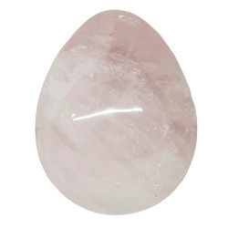 Rose quartz egg