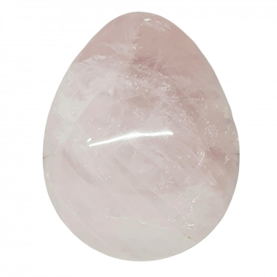 Rose quartz egg