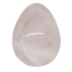 Rose quartz egg