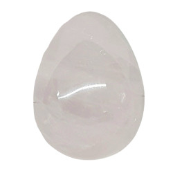Rose quartz egg
