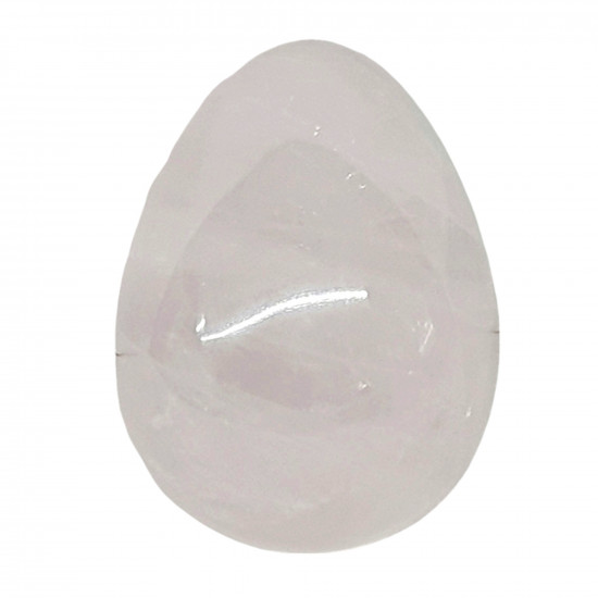 Rose quartz egg