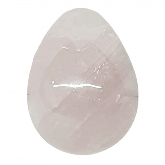 Rose quartz egg