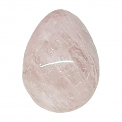 Rose quartz egg