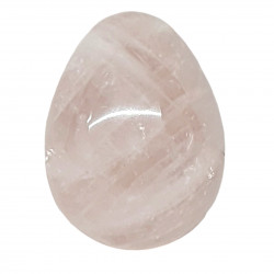 Rose quartz egg