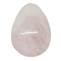 Rose quartz egg