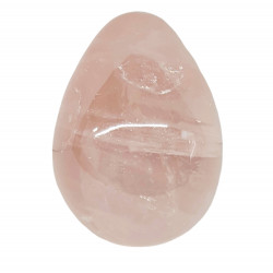 Rose quartz egg