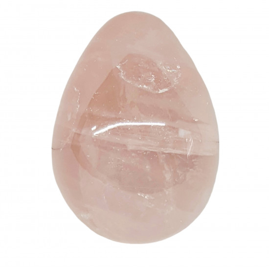 Rose quartz egg