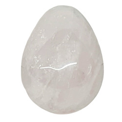 Rose quartz egg