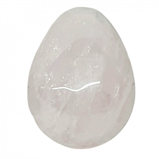 Rose quartz egg