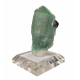 Hiddenite - magnetite