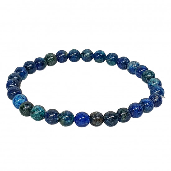 Azurite and Malachite Bracelet 6mm