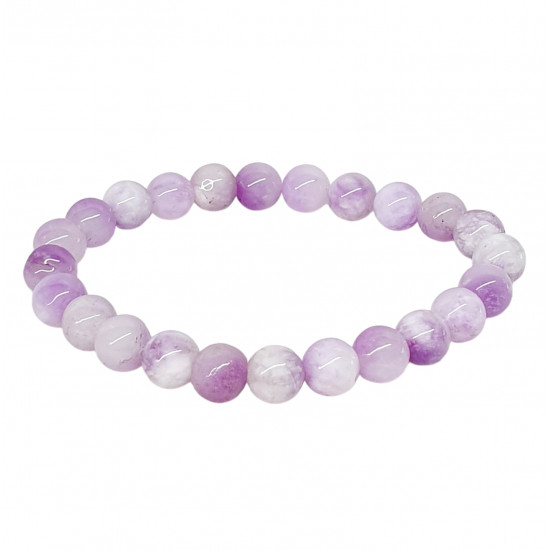 Lavender Jade Bracelet 8mm