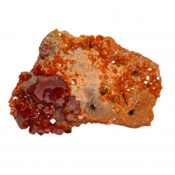 vanadinite on barite 