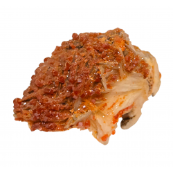 vanadinite on barite 
