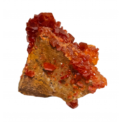 vanadinite on barite 