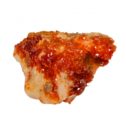 vanadinite on barite 