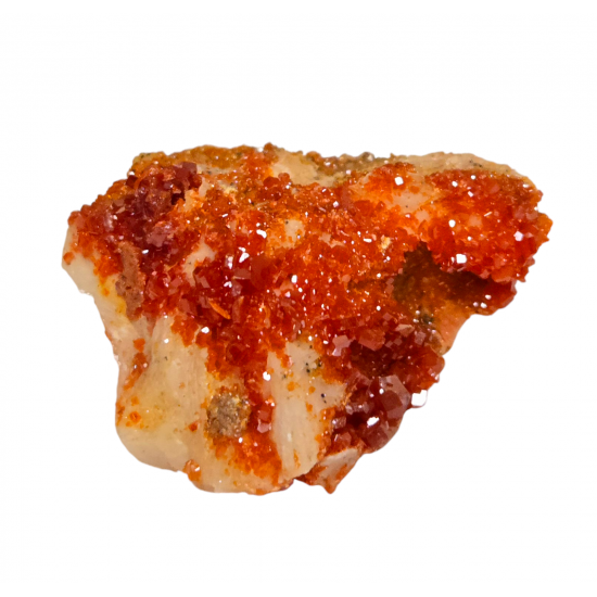 vanadinite on barite 