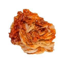 vanadinite on barite 