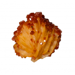 vanadinite on barite 