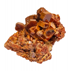 vanadinite on barite 
