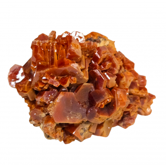 vanadinite on barite 