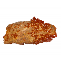vanadinite on barite 