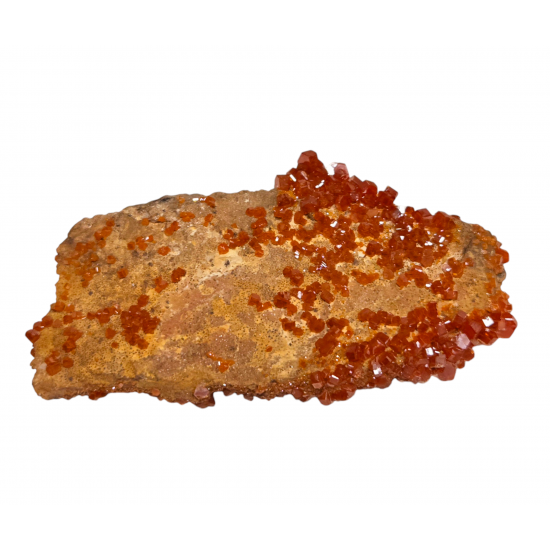 vanadinite on barite 