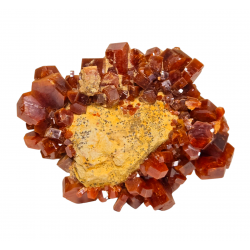 vanadinite on barite 