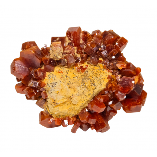 vanadinite on barite 