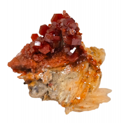 vanadinite on barite 