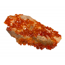 vanadinite on barite 