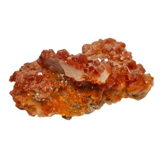 vanadinite on barite 