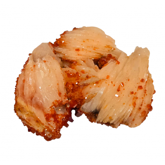 vanadinite on barite 