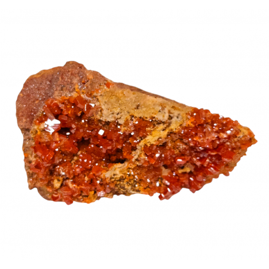 vanadinite on barite 