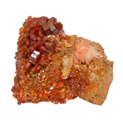 vanadinite on barite 