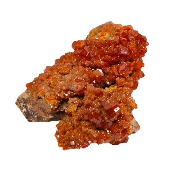 vanadinite on barite 