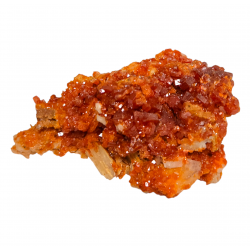 vanadinite on barite 