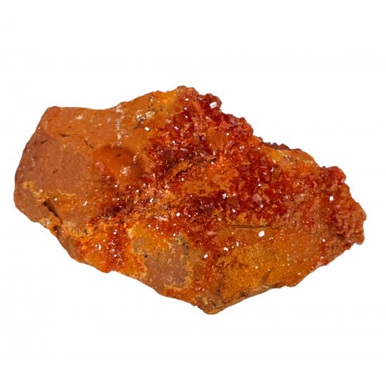 vanadinite on barite 