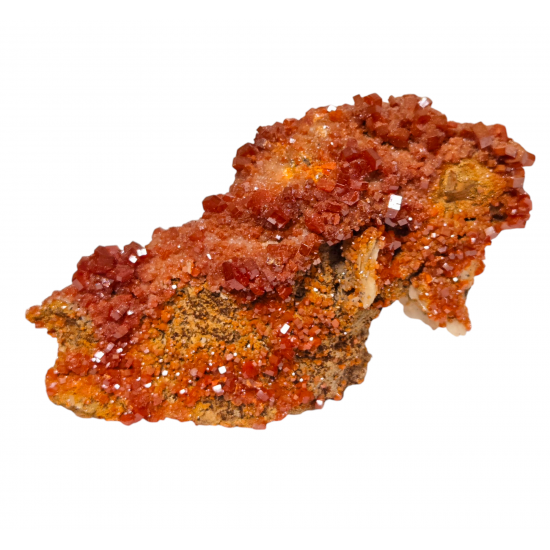 vanadinite on barite 
