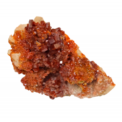 vanadinite on barite 