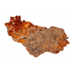 vanadinite on barite 